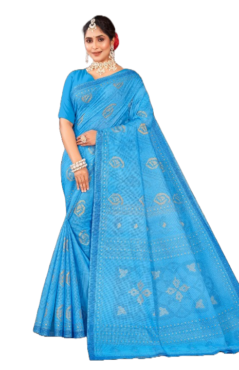 Daisy Vol Cotton Saree