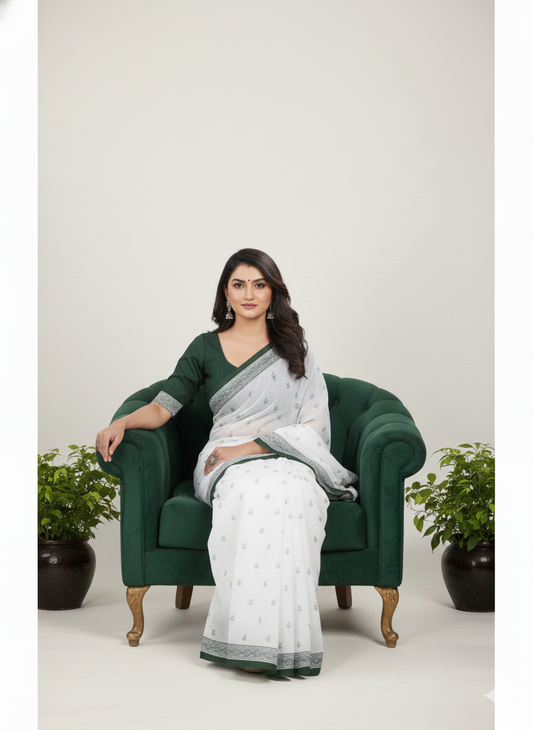 Sweta V- Cotton Saree