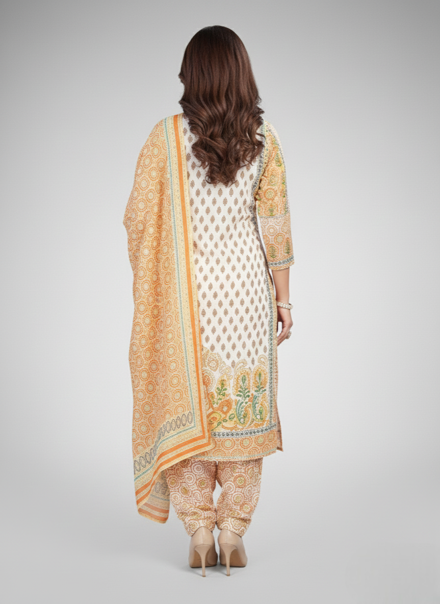 Kiara Cotton Printed Stitched Salwar Suit 2005