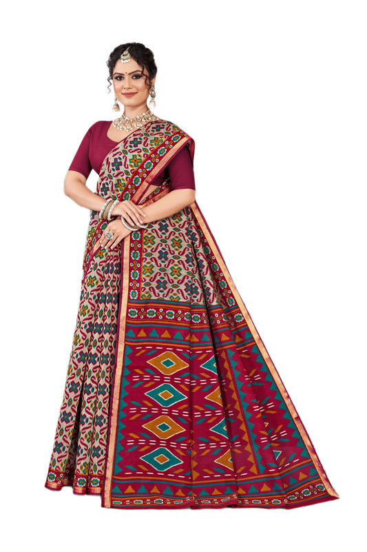 MINU SAREE SILK KANISHKA IKKAT 39375