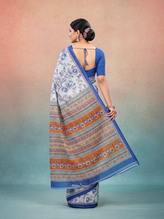 Minu Fashions Cotton Digital Printed Ambersariya