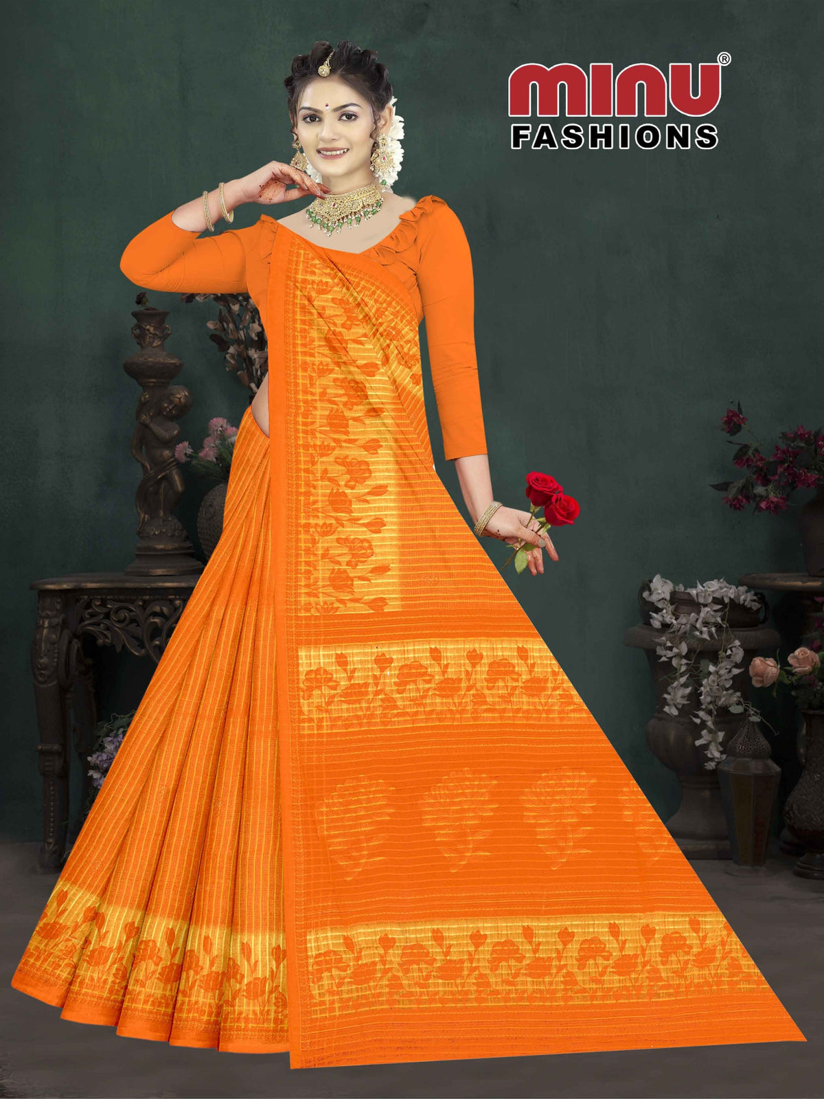 Saregama Vol Soft Cotton Saree