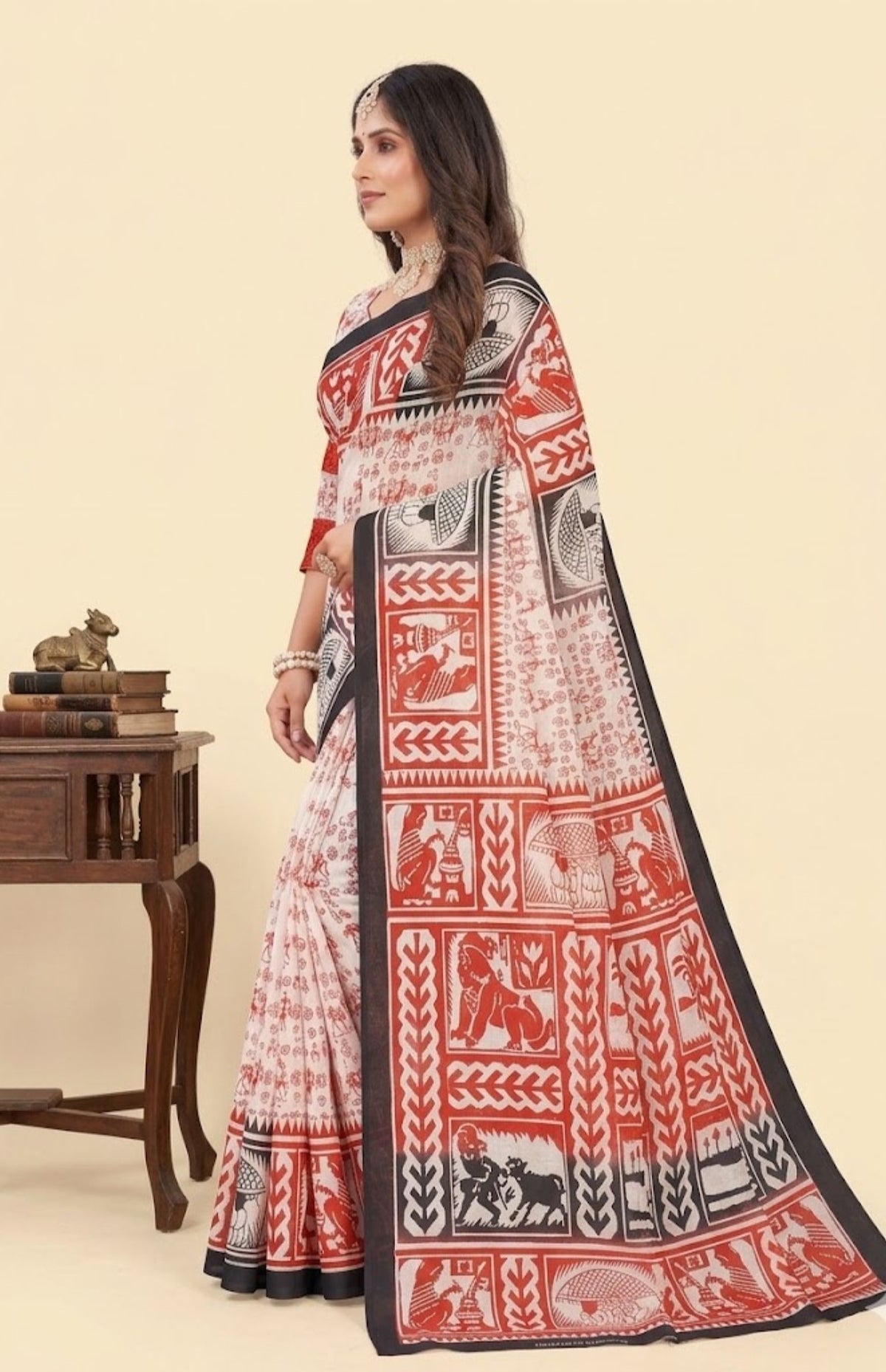 Srimoyee Bengali Cotton Saree