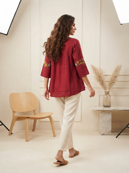 PRAKRITI EMBROIDERED KURTA