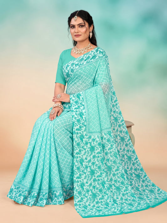 Good Day Pestal Premium Cotton Saree