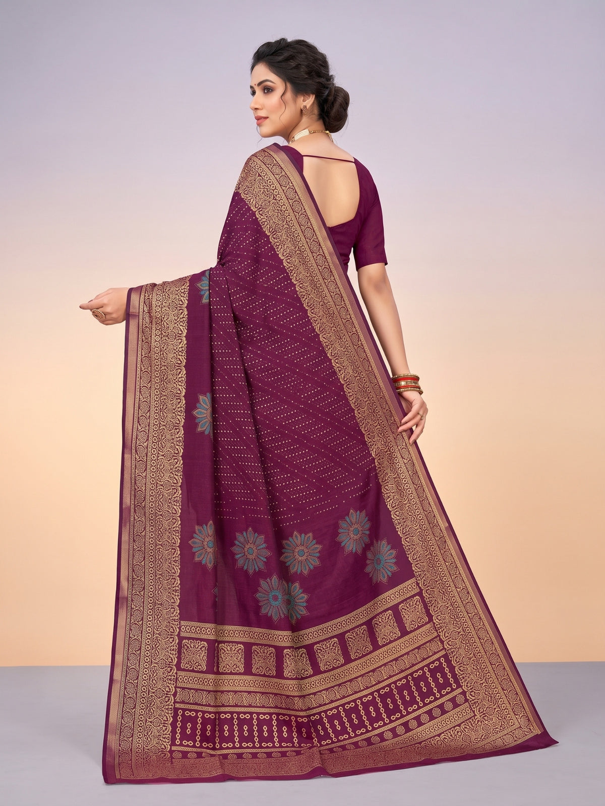 Kanishka Wedding Royal Pink Saree