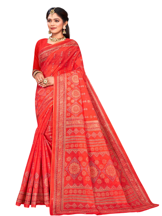 Aafrin Premium Cotton Saree