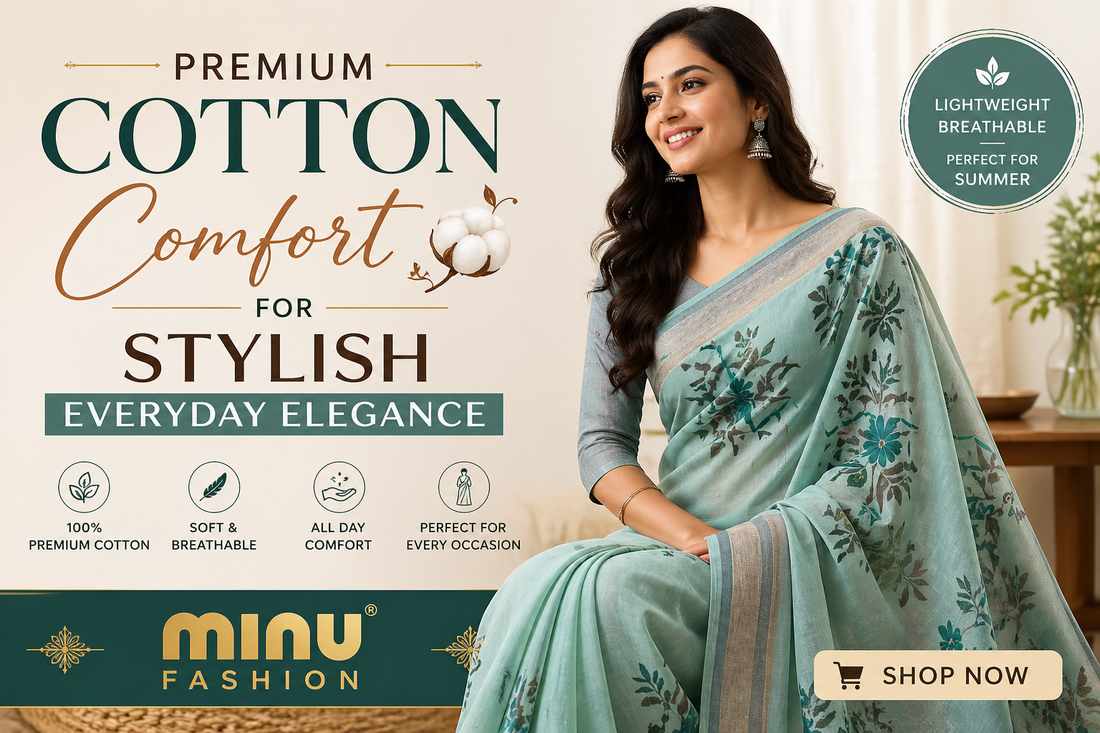 Premium Cotton Comfort for Stylish Everyday Elegance - Minu Fashion