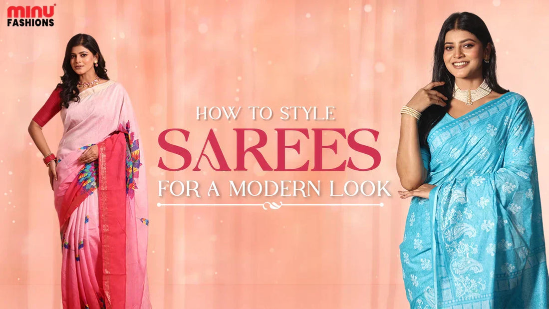 saree style ideas