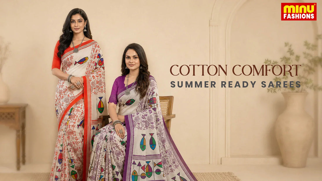 summer saree minu saree
