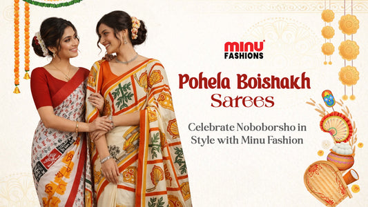 poila boishak saree