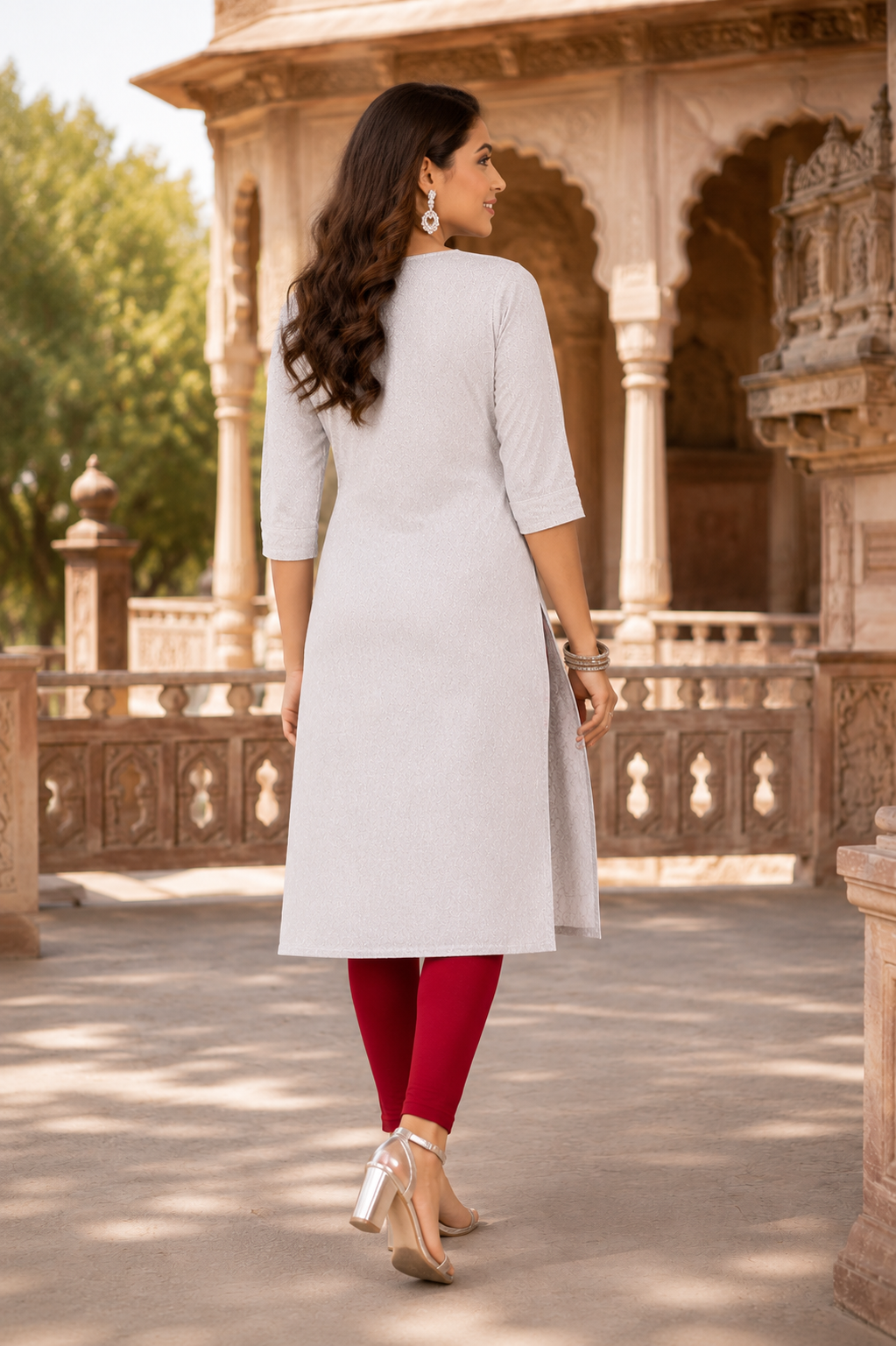 Minu Kurti maria White 6