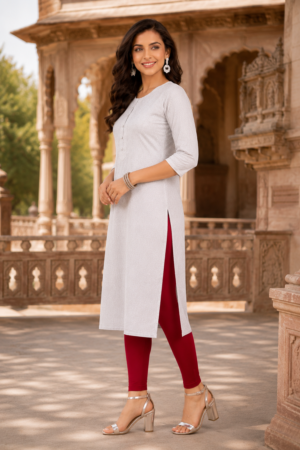 Minu Kurti maria White 6