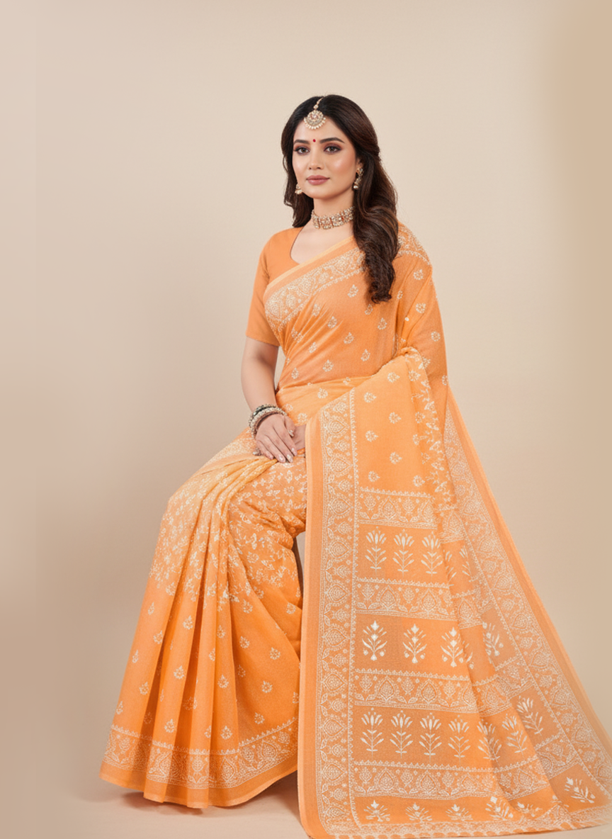 MINU SAREE PESTAL MAGIC V-5 393010