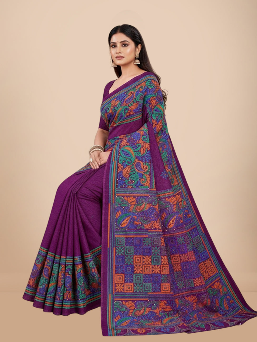 MINU SAREE ORCHID V-5 36667