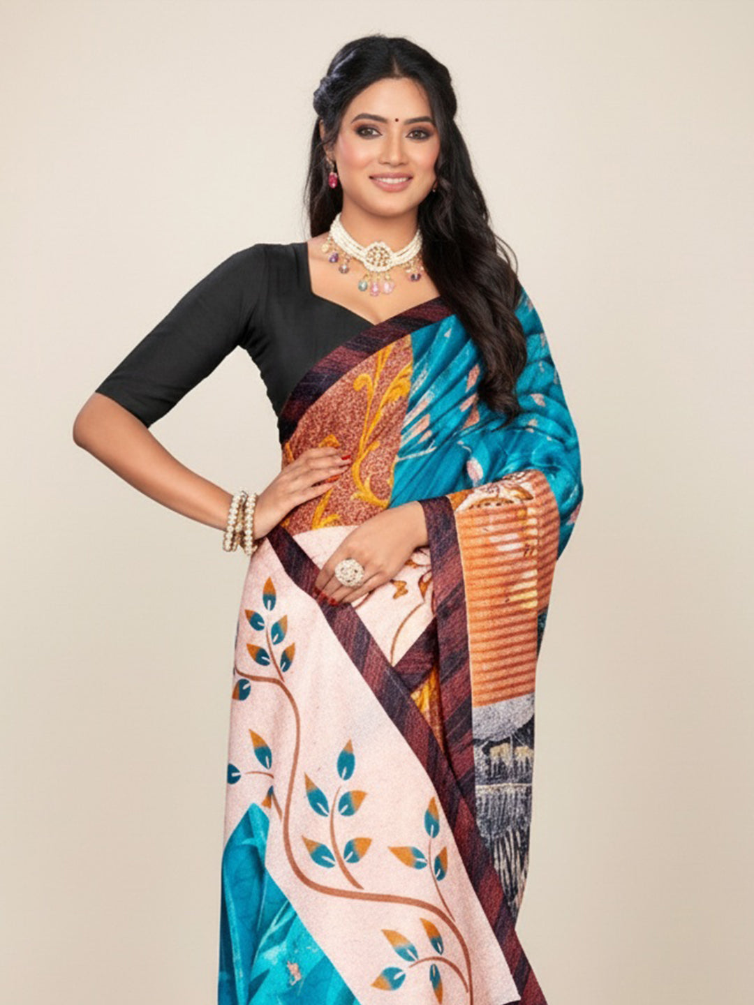 MINU SAREE AMBERSARIYA V-24 42306