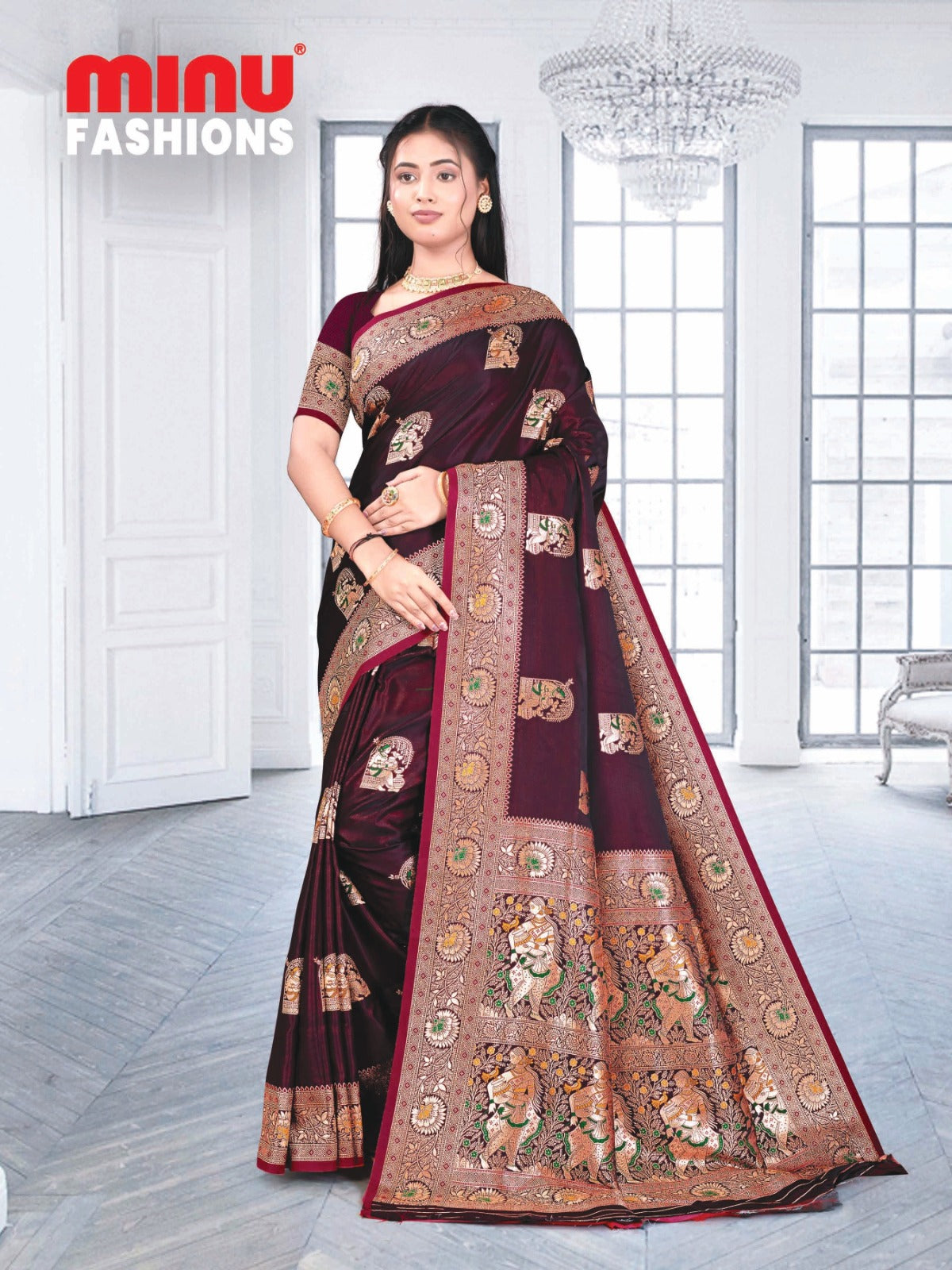 Fancy Saree Shazaadi 1