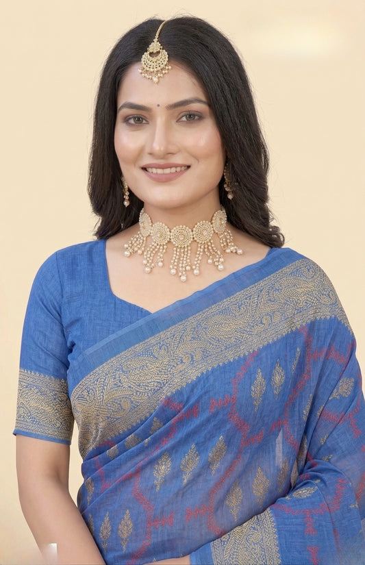 Fashion Tant Cotton Saree