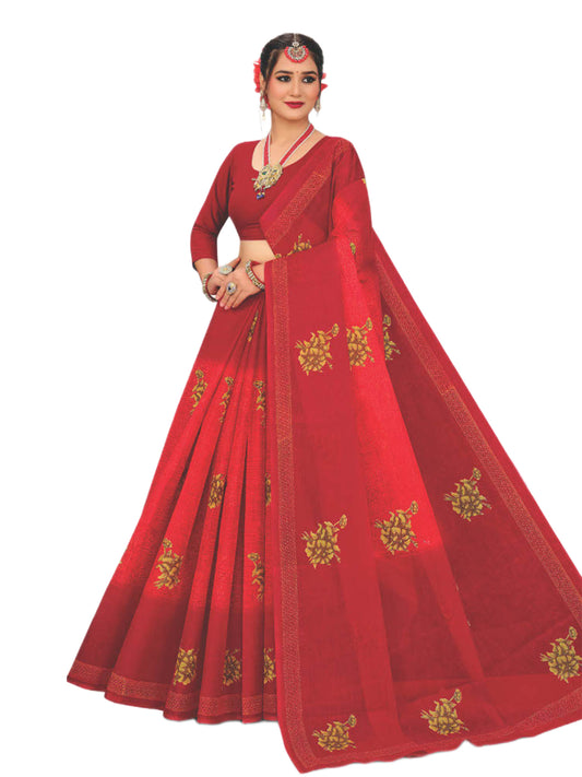 Nancy V- Cotton Saree