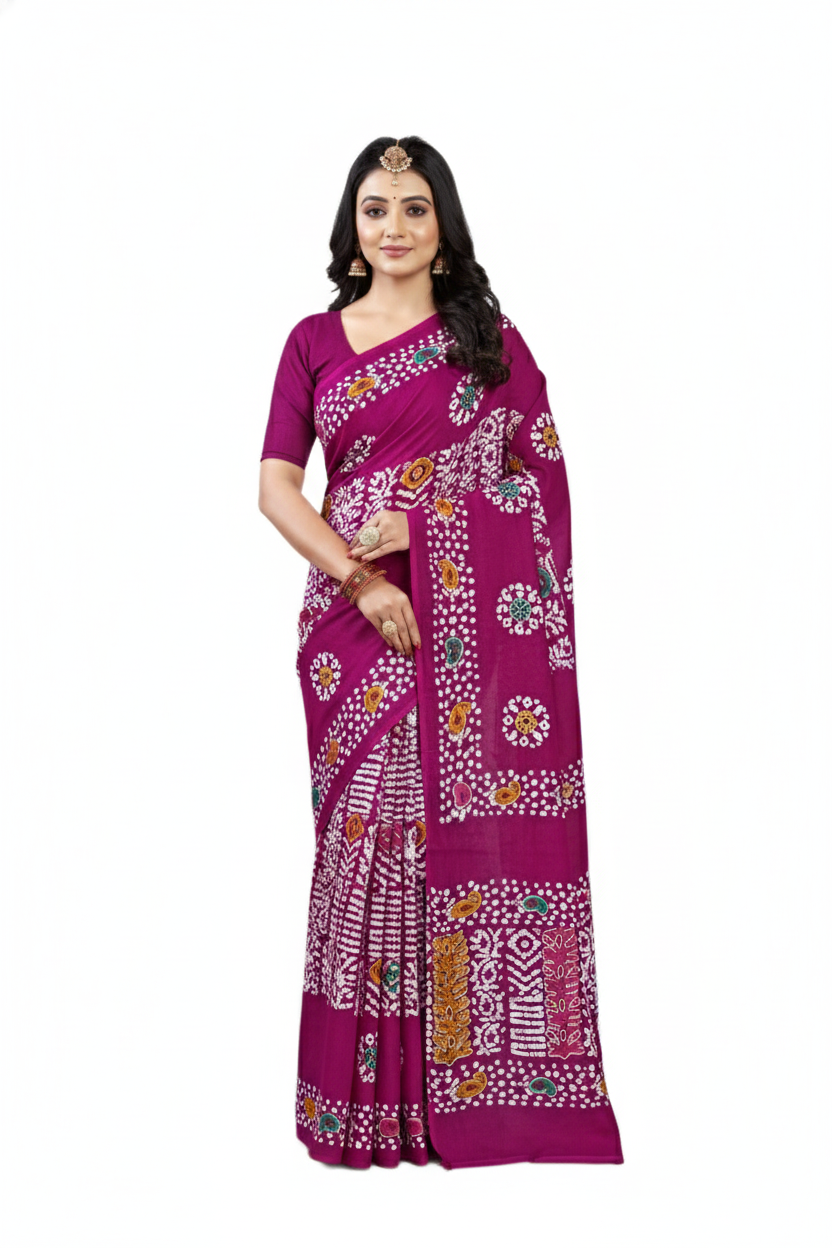 MINU SAREE GOLD BATIK 39743