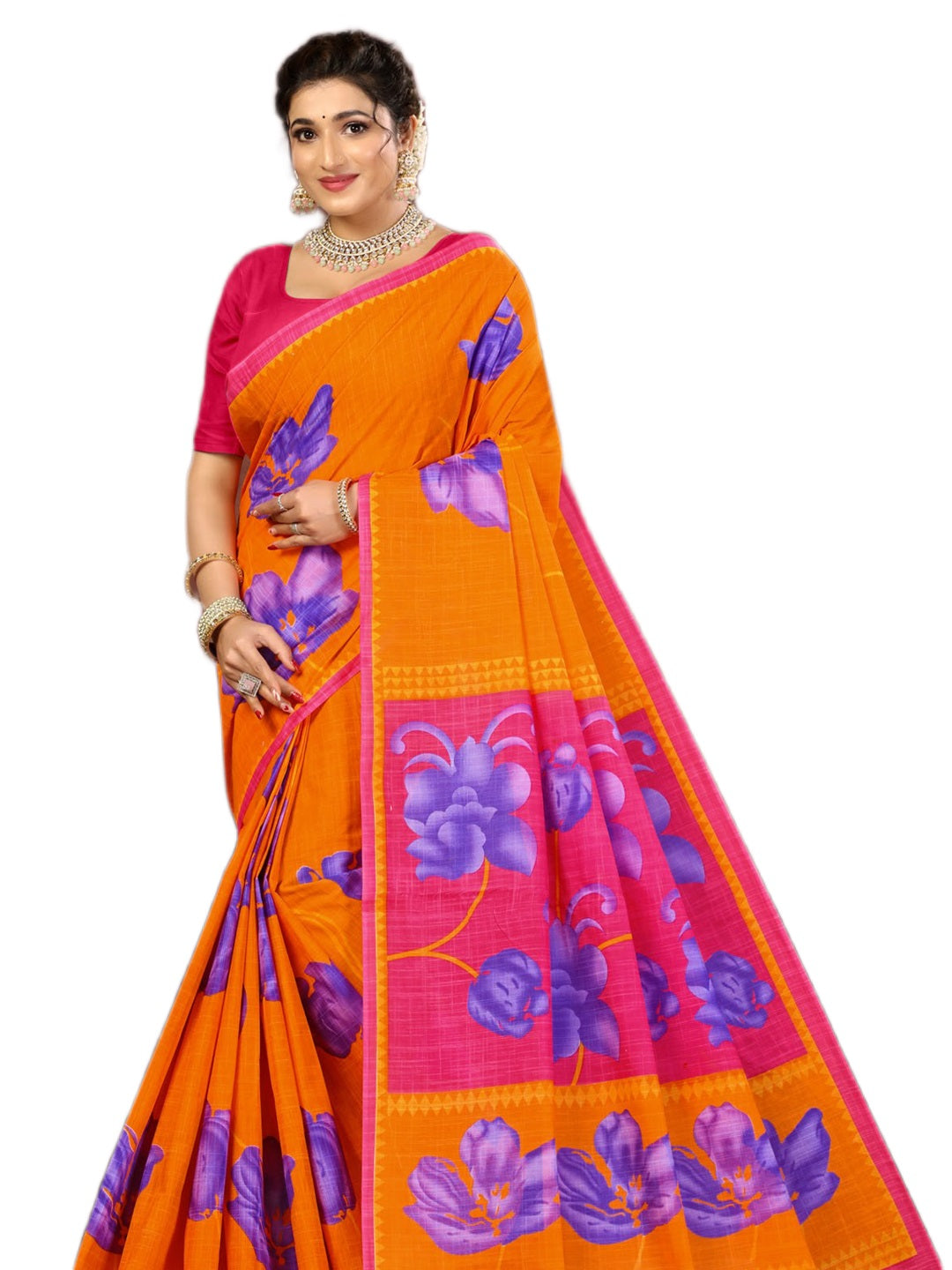 Hi Demand V- Pure Cotton Sarees
