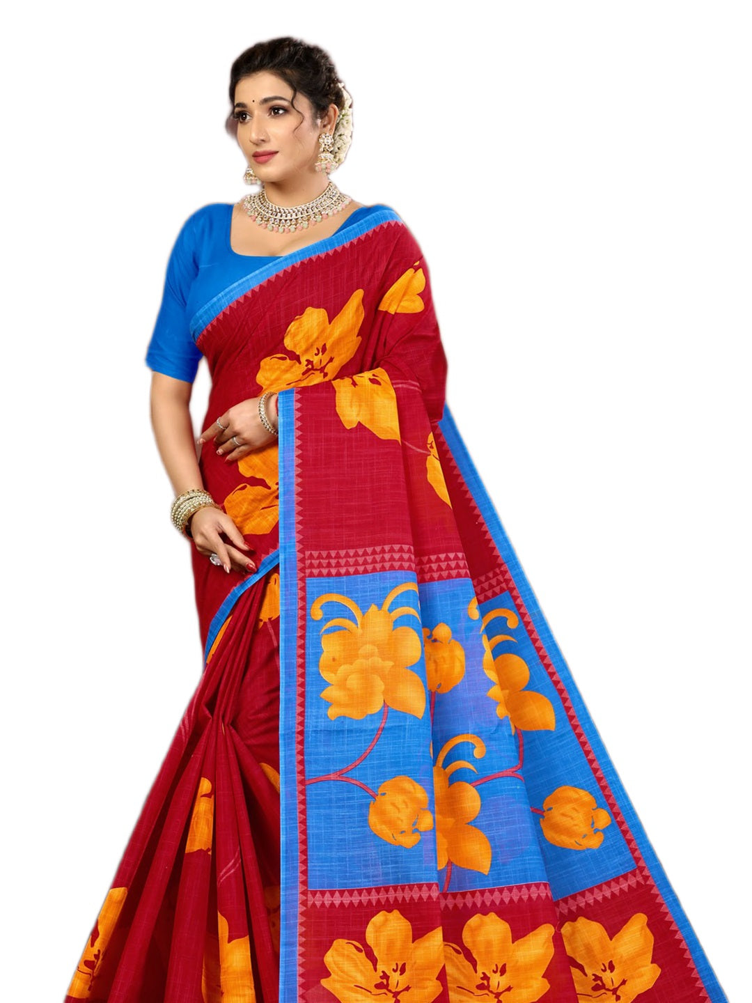 Hi Demand V- Cotton Saree