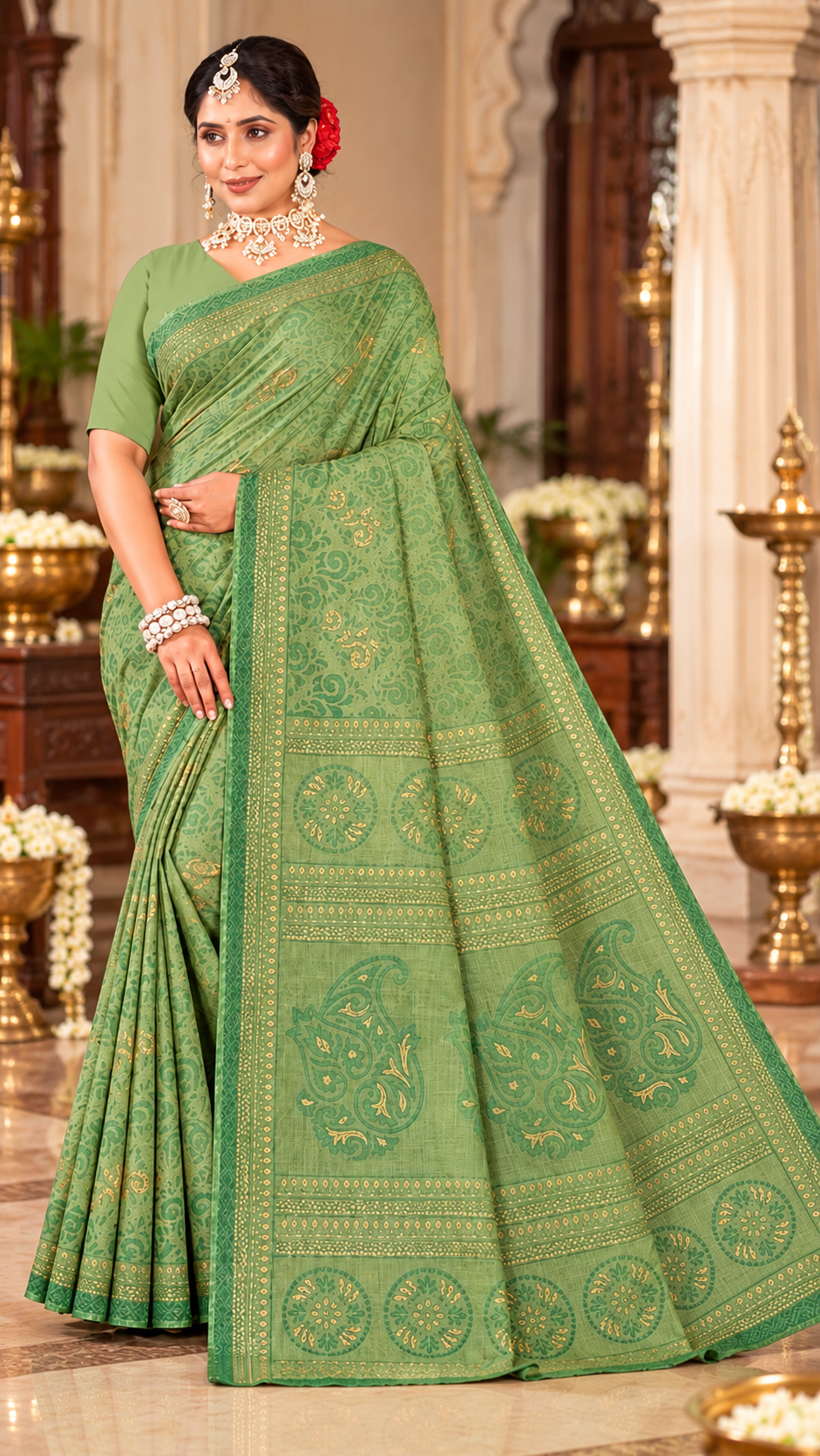 Daisy Vol Pure Cotton Sarees