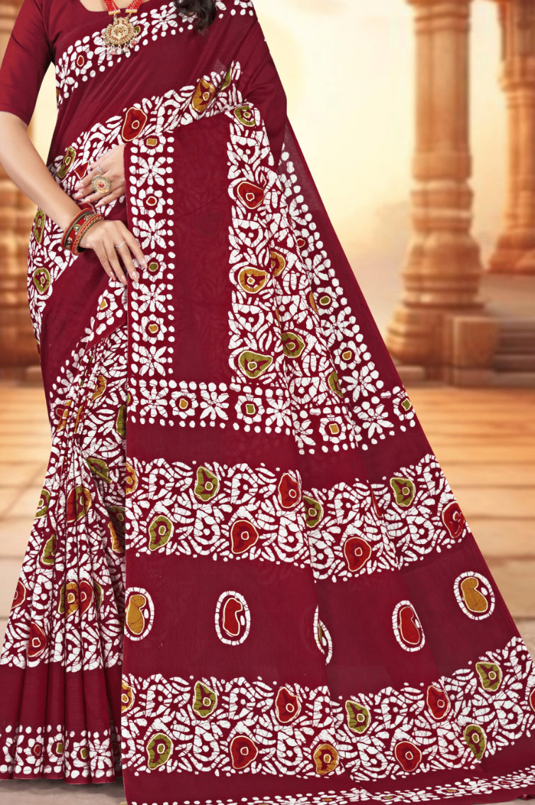 MINU SAREE GOLD BATIK 39809