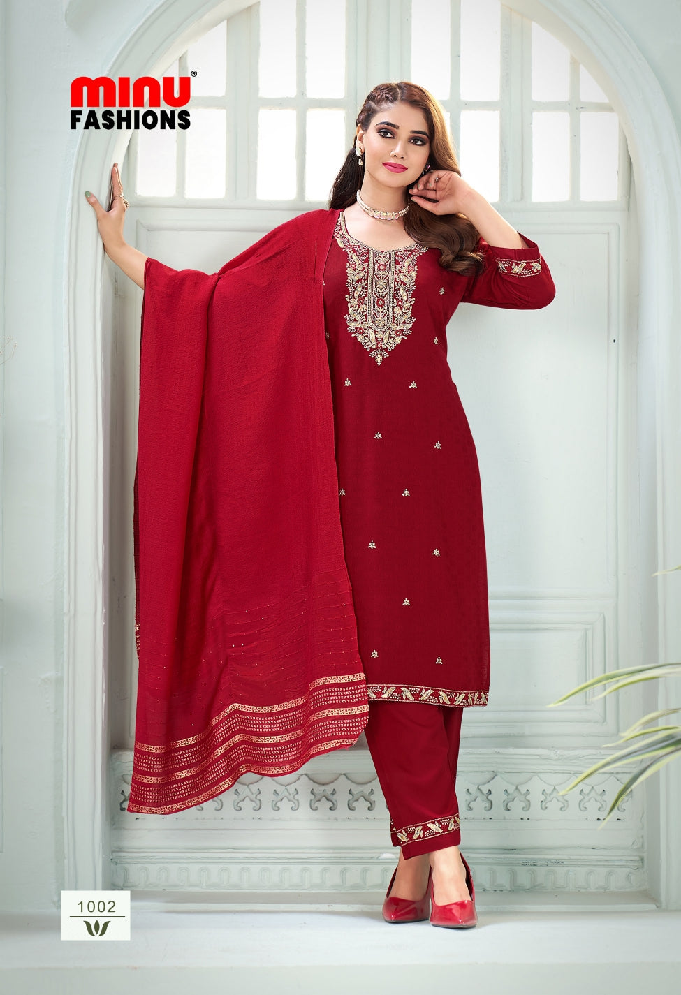 Abhilasha Cotton Printed Stitched Salwar Suit 1002