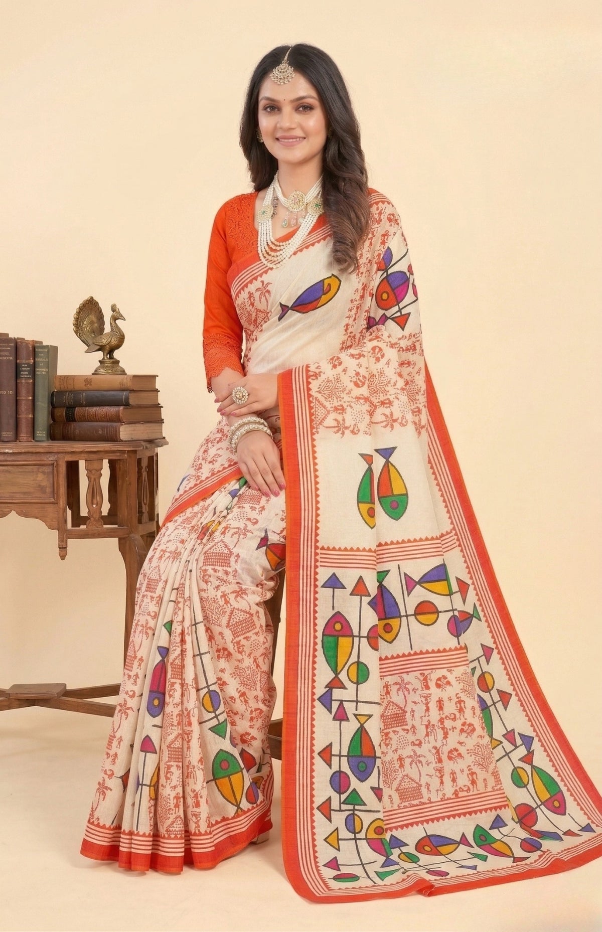Malai Boutique Cotton Saree