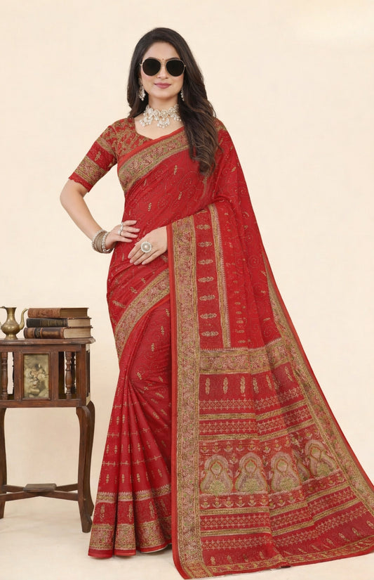 Fashion Tant Premium Cotton Saree