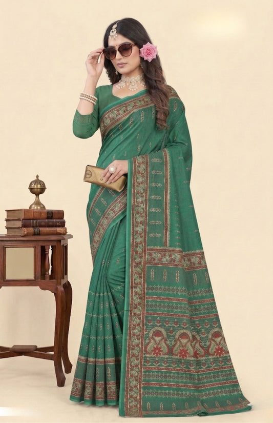 Fashion tant Bengali cotton saree design 02 – Minu Fashions