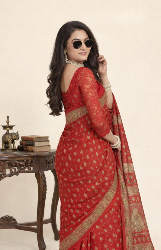 Fashion Tant Soft Cotton Saree
