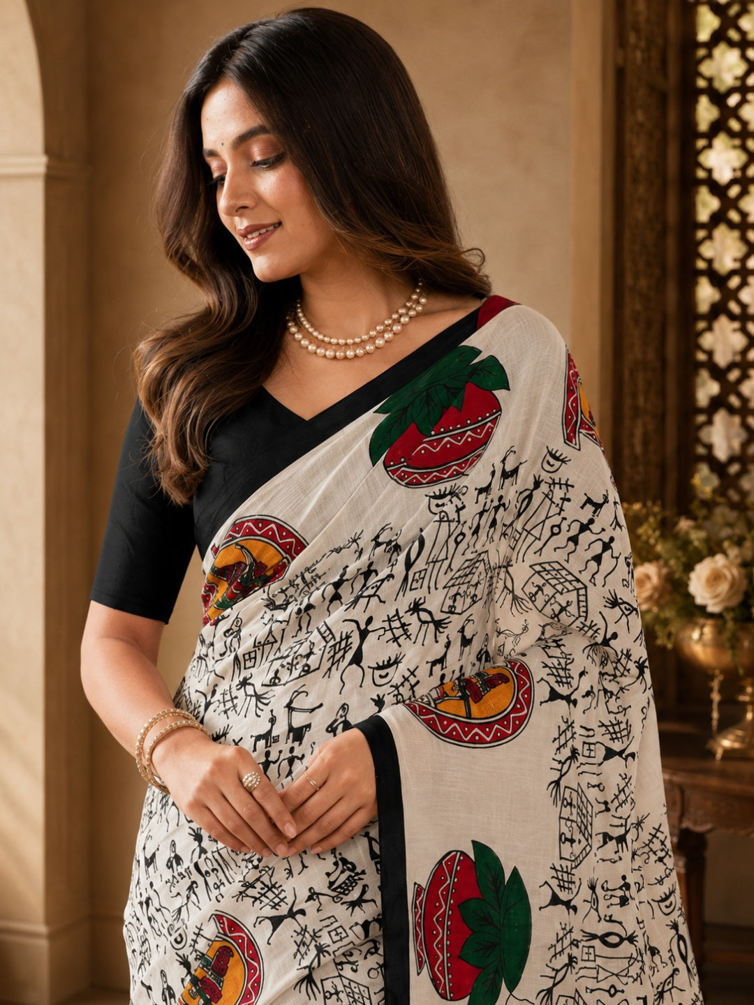 Malai Boutique Cotton Saree