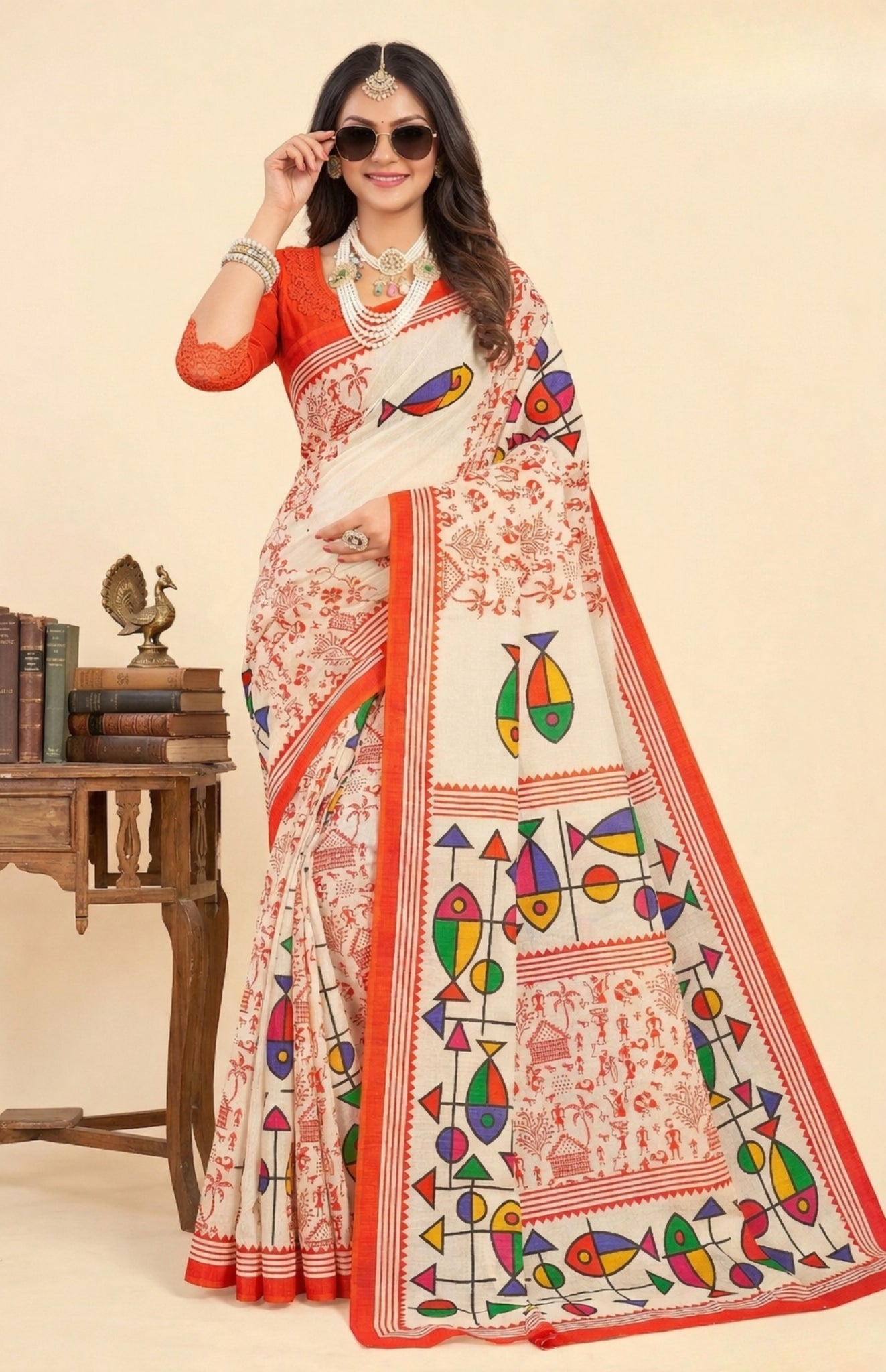 Malai Boutique Cotton Saree