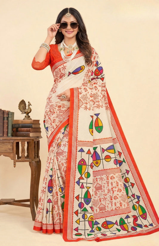 Malai Boutique Cotton Saree