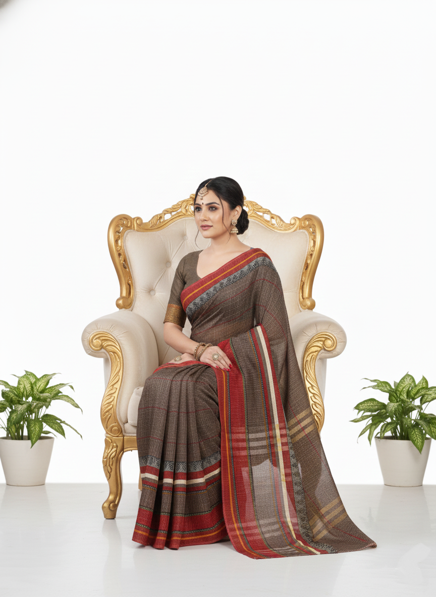 Velvet Touch V- Soft Cotton Saree