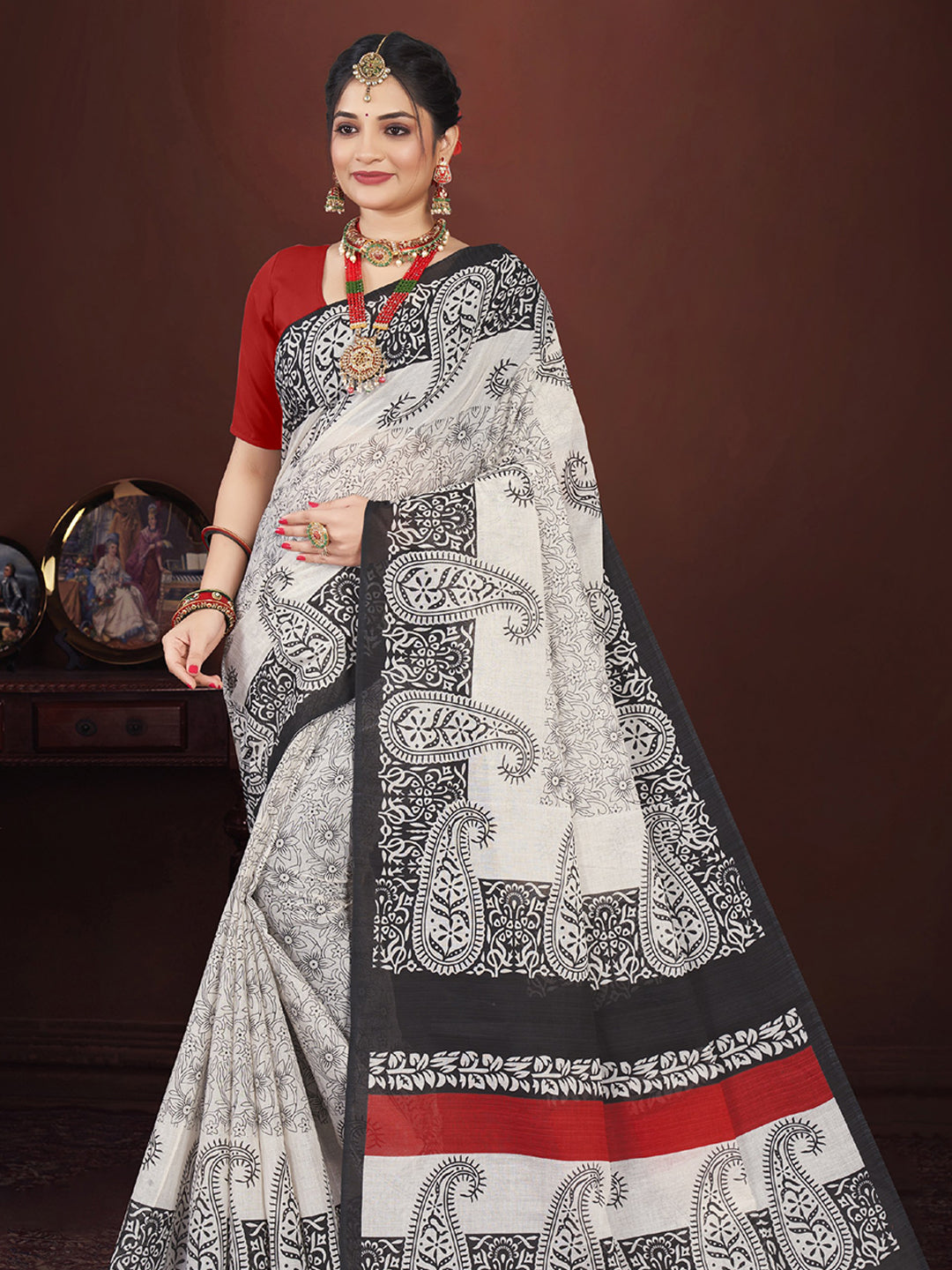 Velvet Touch V- Premium Cotton Saree