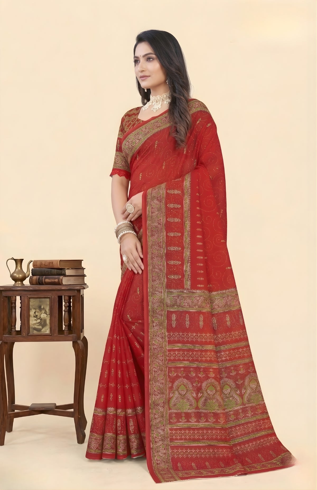 Fashion Tant Premium Cotton Saree