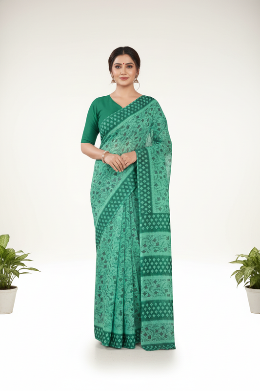 Star Beauty V- Premium Cotton Saree