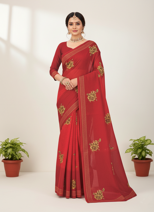 Nancy V- Cotton Saree