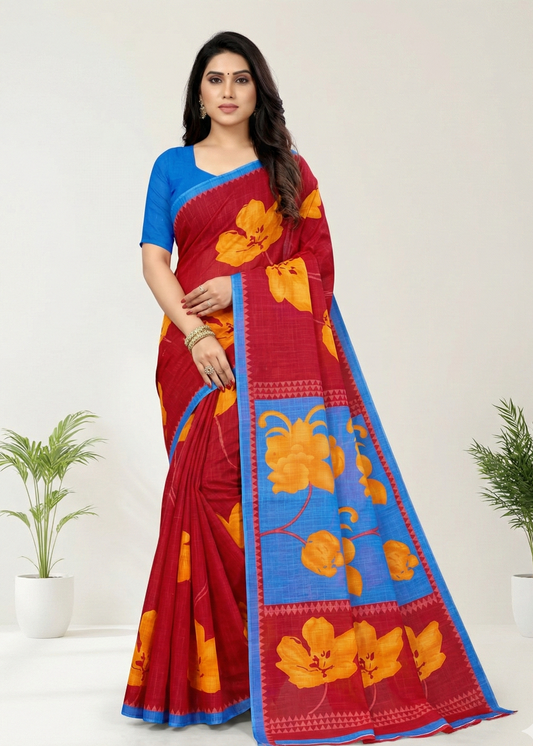 Hi Demand V- Cotton Saree