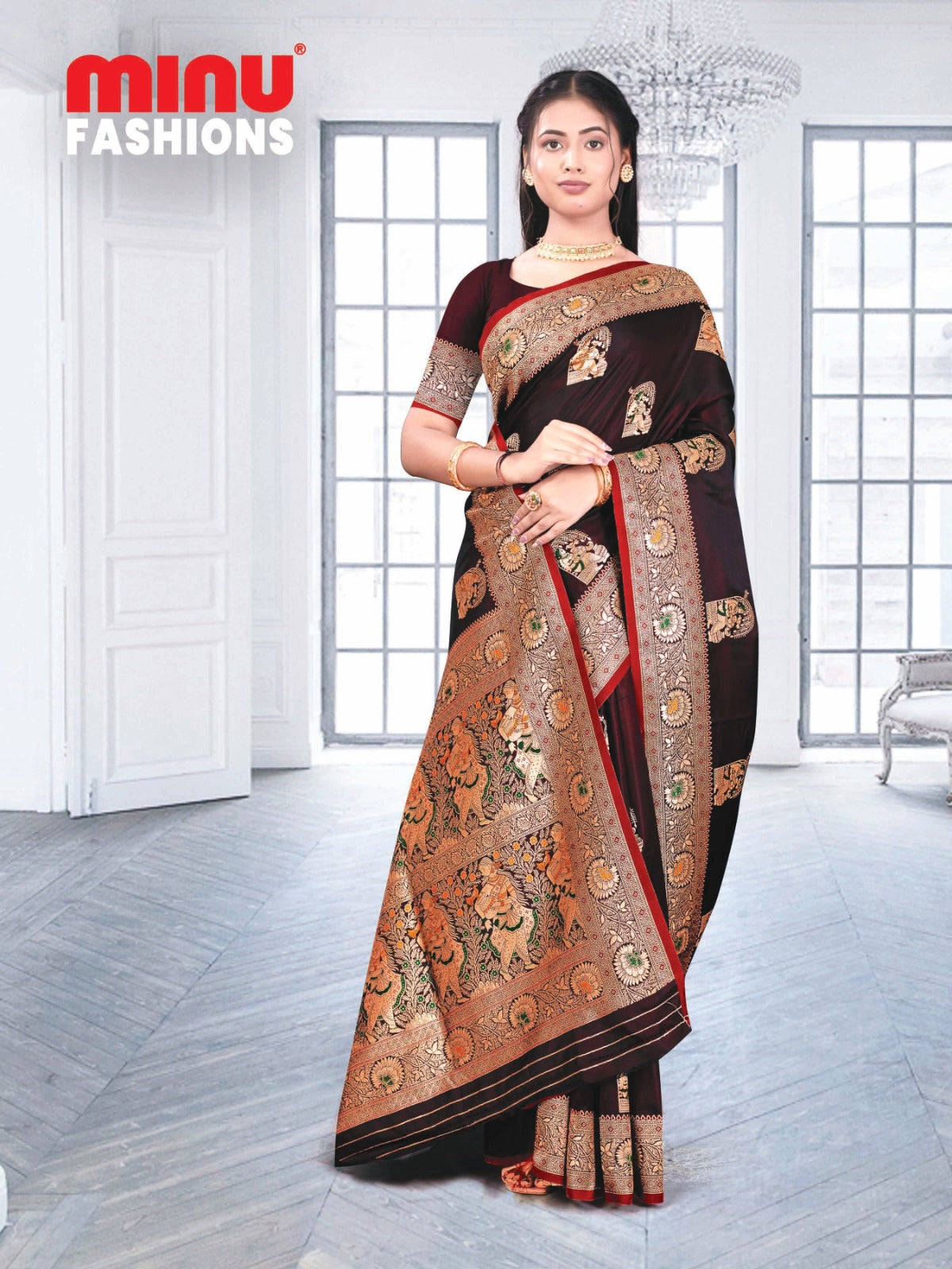 Fancy Saree Shazaadi 1