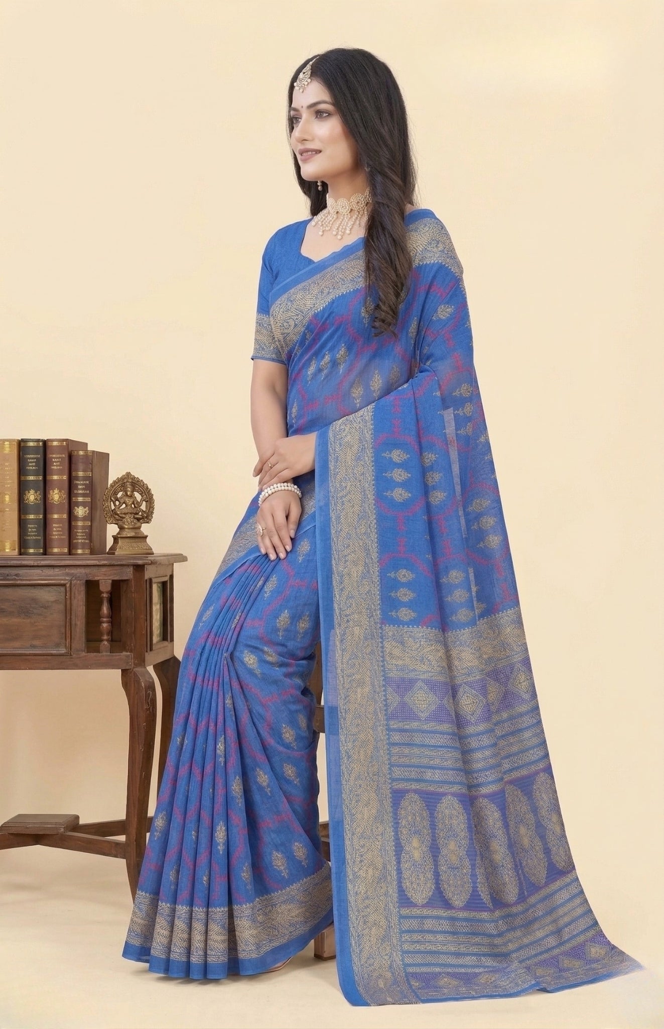 Fashion Tant Cotton Saree