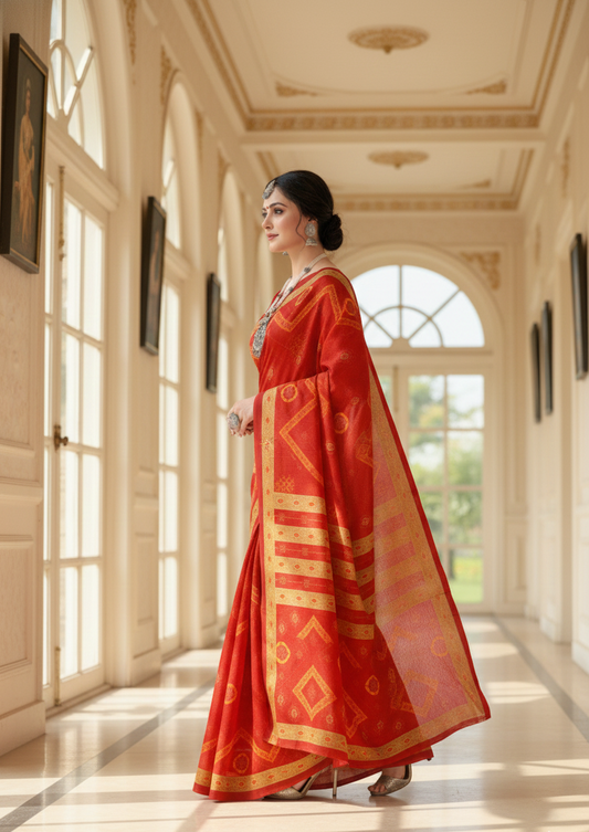 MINU SAREE HUMRAAZ CHUNRI V-1 1066
