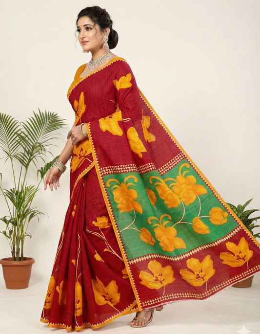 Hi Demand V- Premium Cotton Saree