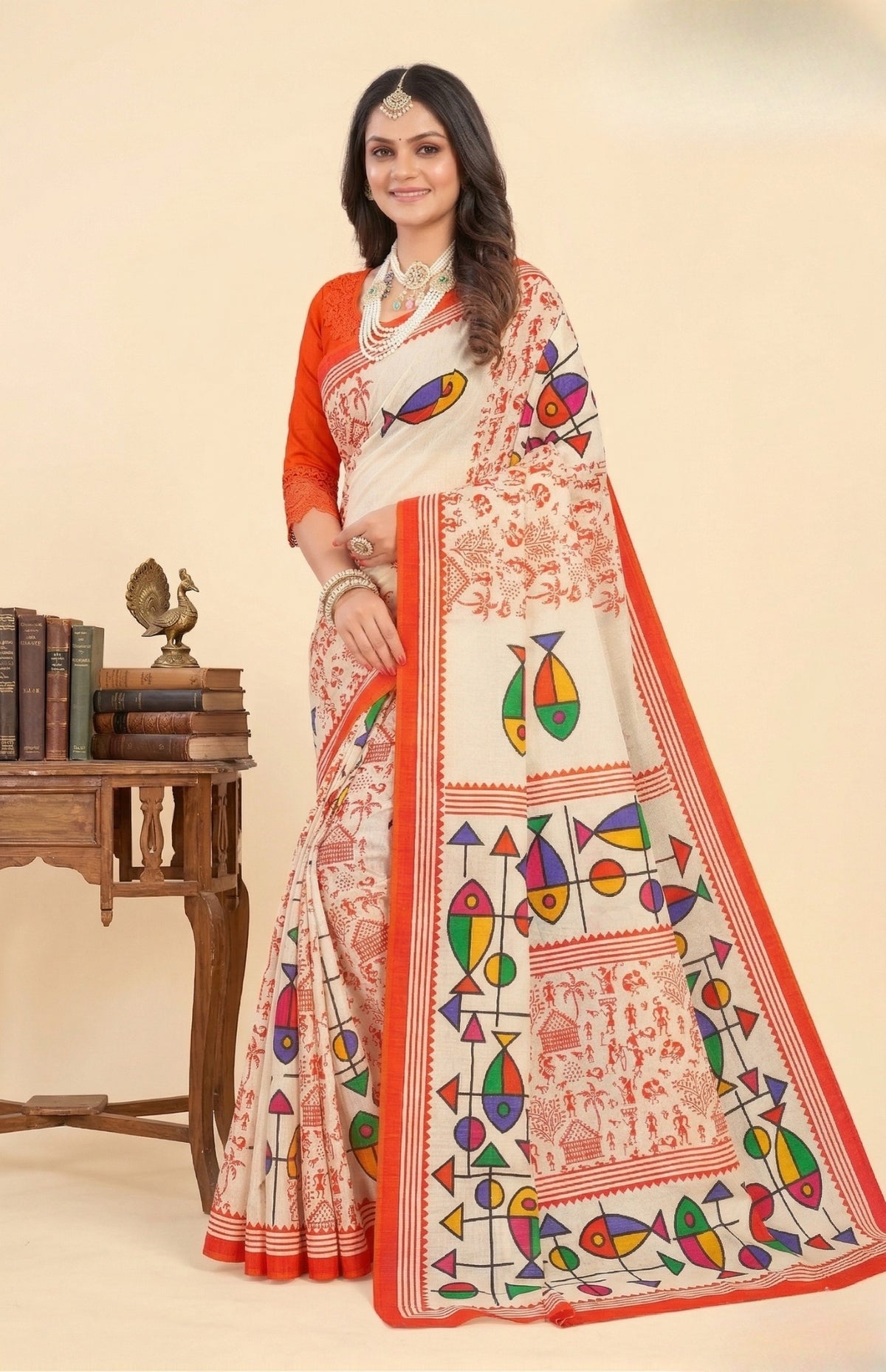 Malai Boutique Cotton Saree
