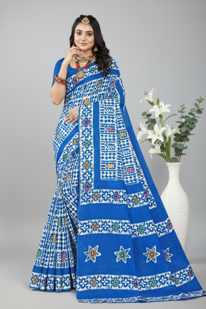 MINU SAREE GOLD BATIK 39765