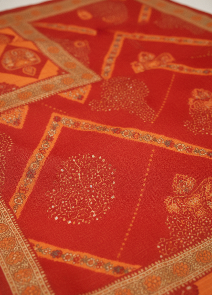 MINU SAREE HUMRAAZ CHUNRIÂ V- Soft Cotton Saree