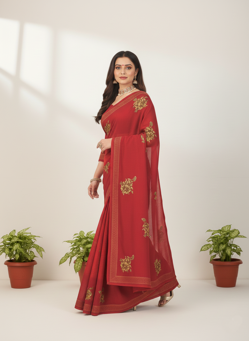 Nancy V- Cotton Saree